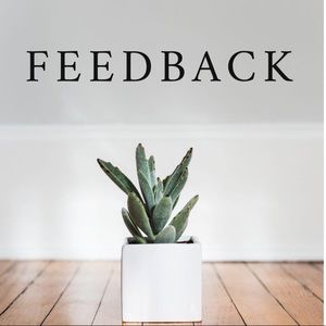 Leave Feedback here✨